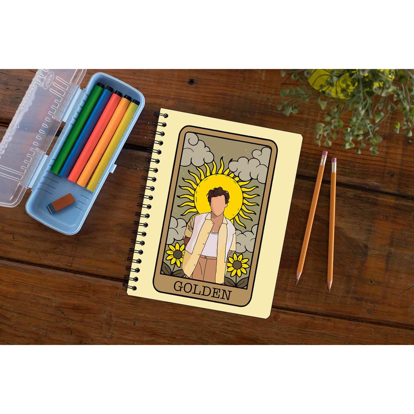 harry styles golden notebook notepad diary buy online india the banyan tee tbt unruled