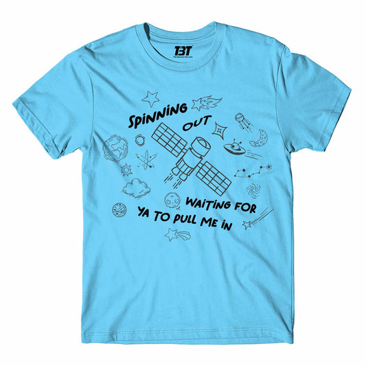 harry styles waiting for ya to pull me in - satellite t-shirt music band buy online india the banyan tee tbt men women girls boys unisex sky blue