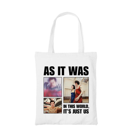 harry styles as it was tote bag cotton printed music band buy online india the banyan tee tbt men women girls boys unisex  