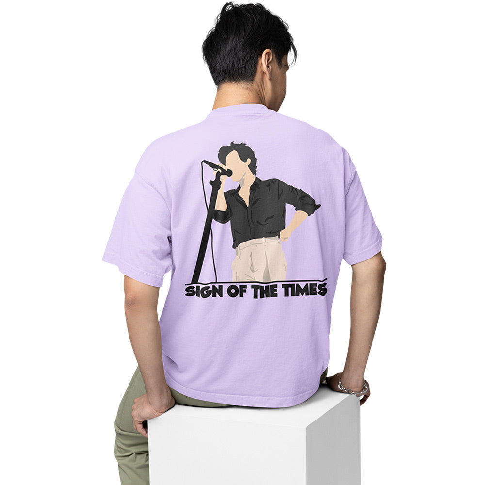 harry styles oversized t shirt - sign of the times music t-shirt lavender buy online india the banyan tee tbt men women girls boys unisex