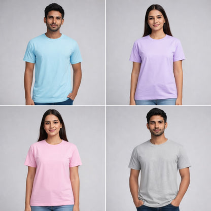 Highland Mist Combo (Pack Of 4 Premium Cotton Tees) combo the banyan tee