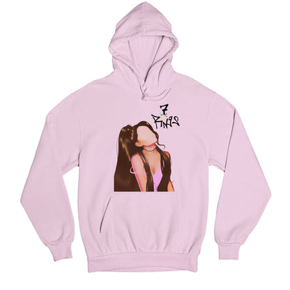 ariana grande 7 rings hoodie hooded sweatshirt winterwear music band buy online india the banyan tee tbt men women girls boys unisex baby pink