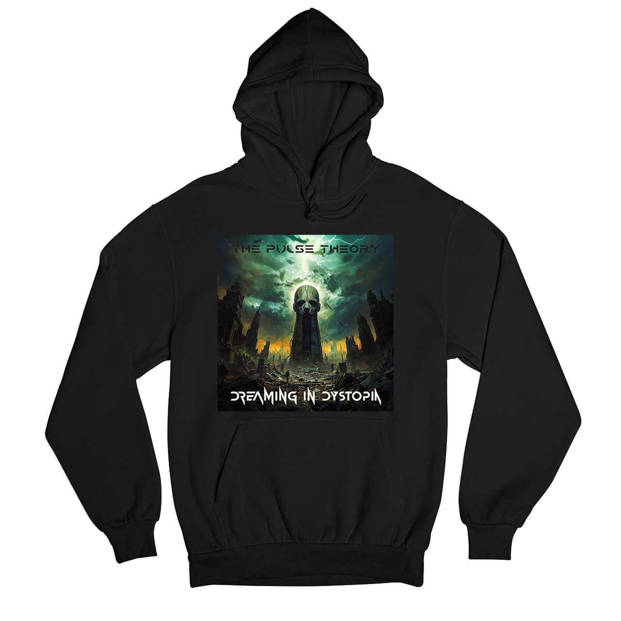 prog encounters dreaming in dystopia hoodie hooded sweatshirt winterwear music band buy online india the banyan tee tbt men women girls boys unisex black