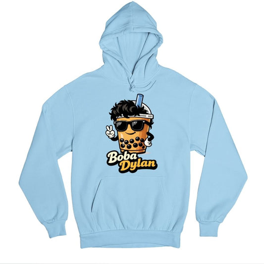 bob dylan boba dylan hoodie hooded sweatshirt winterwear music band buy online india the banyan tee tbt men women girls boys unisex baby blue 
