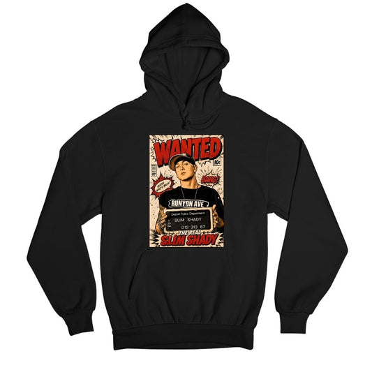 eminem real slim shady hoodie hooded sweatshirt winterwear music band buy online india the banyan tee tbt men women girls boys unisex black 