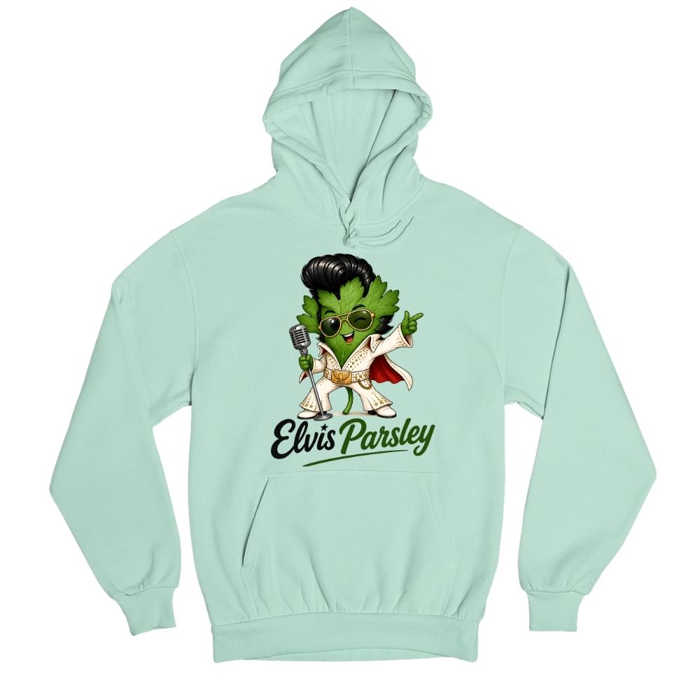elvis presley parsley hoodie hooded sweatshirt winterwear music band buy online india the banyan tee tbt men women girls boys unisex mint 