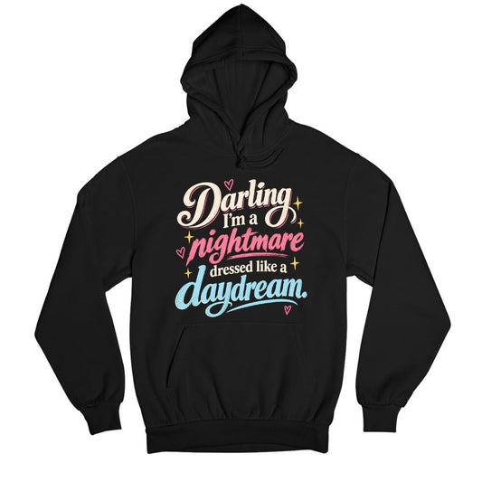 taylor swift dressed like a daydream hoodie hooded sweatshirt winterwear music band buy online india the banyan tee tbt men women girls boys unisex black 