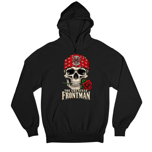 guns n' roses the greatest frontman hoodie hooded sweatshirt winterwear music band buy online india the banyan tee tbt men women girls boys unisex black 
