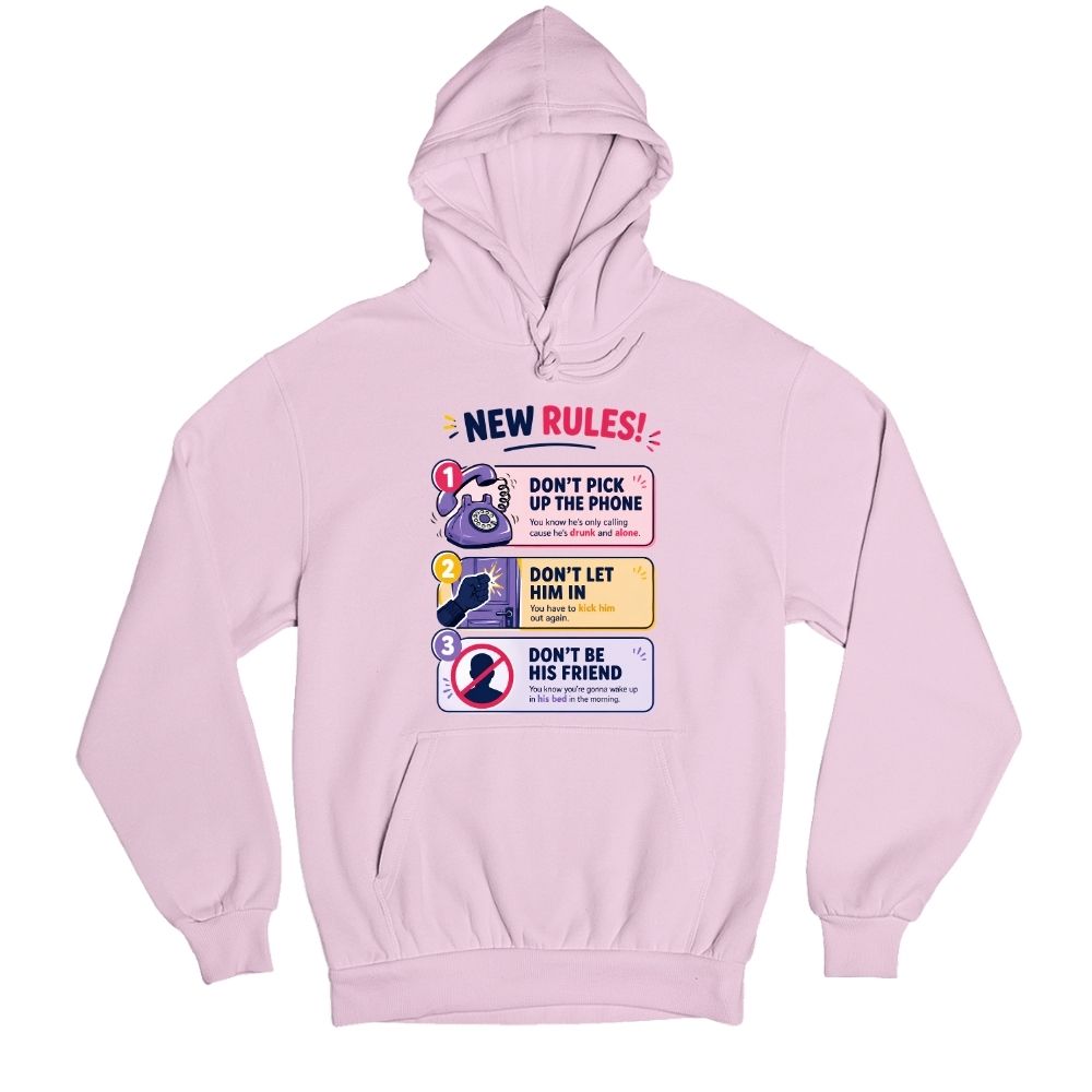 dua lipa new rules hoodie hooded sweatshirt winterwear music band buy online india the banyan tee tbt men women girls boys unisex baby pink 