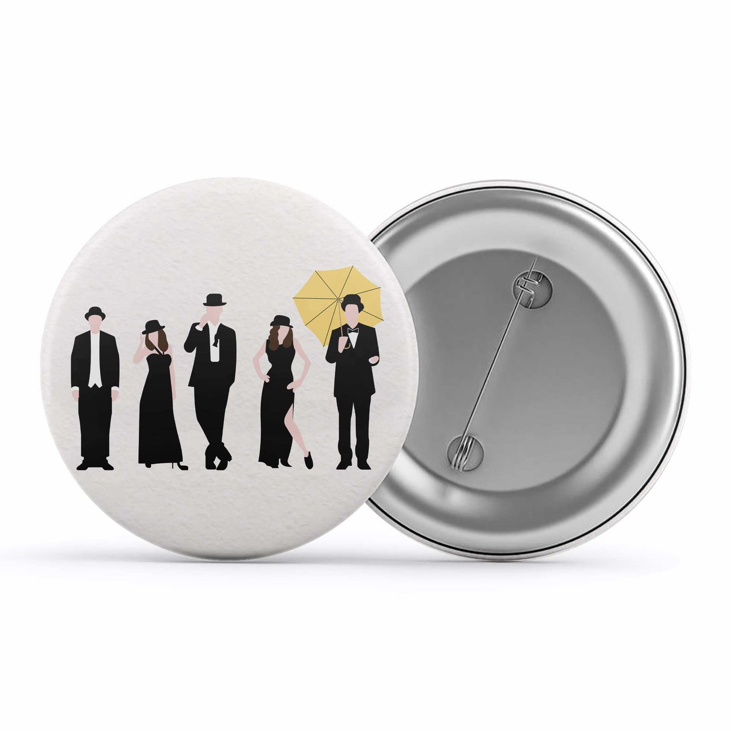 How I Met Your Mother Badge Metal Pin Button The Banyan Tee TBT