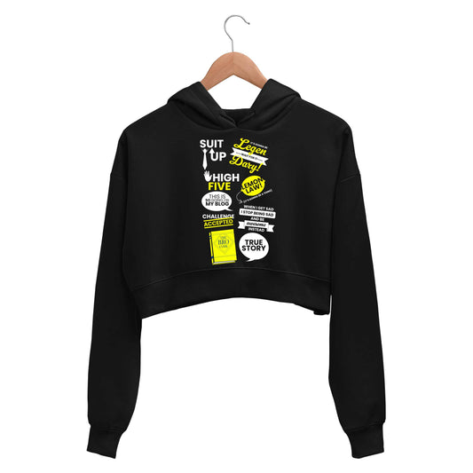 How I Met Your Mother Crop Hoodie - On Sale - XS (Chest size 32 IN)