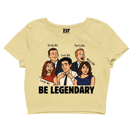 How I Met Your Mother Crop Top by The Banyan Tee TBT