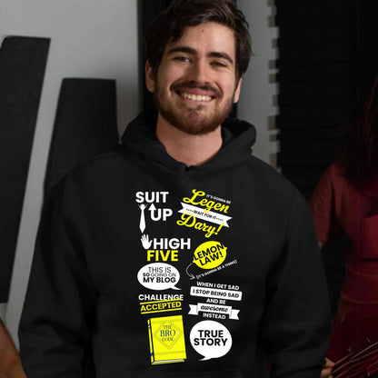 How I Met Your Mother Hoodie - Hoodie Hooded Sweatshirt The Banyan Tee TBT