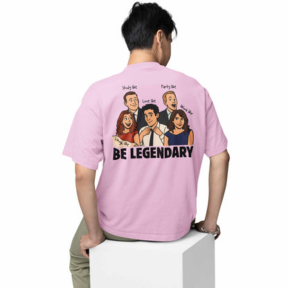 how i met your mother oversized t shirt - be legendary tv & movies t-shirt baby pink buy online india the banyan tee tbt men women girls boys unisex