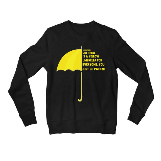 How I Met Your Mother Sweatshirt - Yellow Umbrella Sweatshirt The Banyan Tee TBT