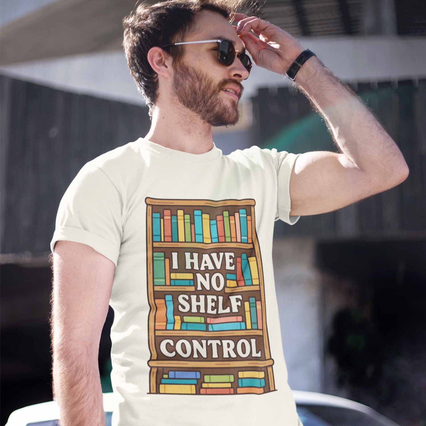 T shirt - I Have No Shelf Control