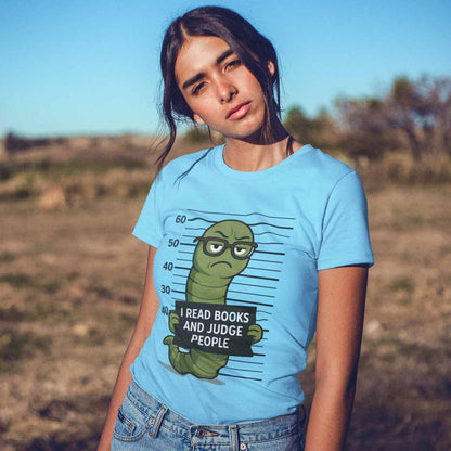 graphic i read books and judge t-shirt printed graphic stylish buy online india the banyan tee tbt men women girls boys unisex turquoise 