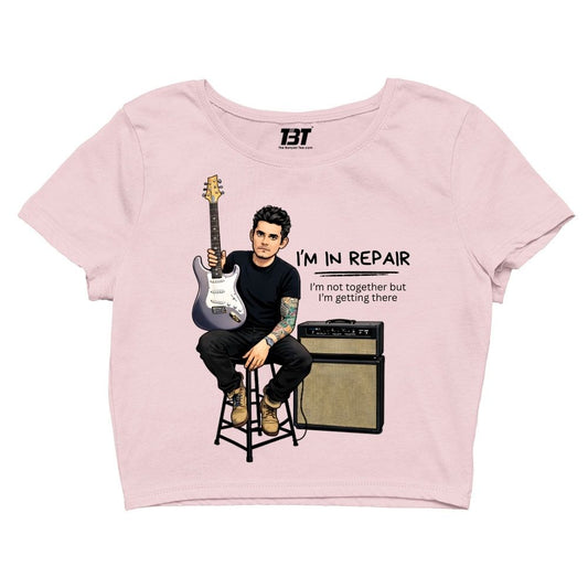 I'm In Repair crop top john mayer concert merch the banyan tee