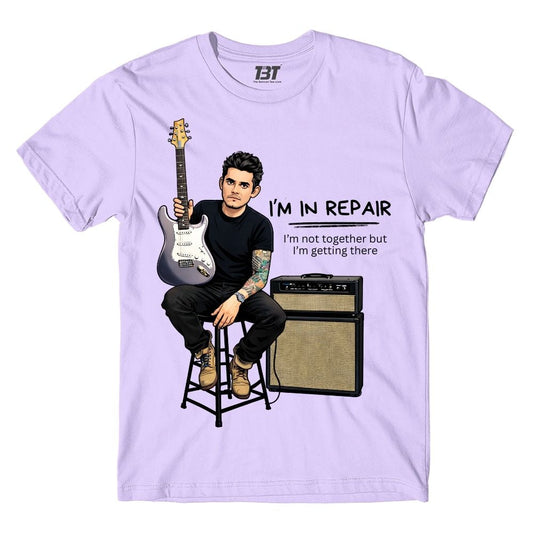 John Mayer I'm In Repair t-shirt music band buy online india the banyan tee tbt men women girls boys unisex black