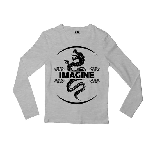 imagine dragons dragonscape full sleeves long sleeves music band buy online india the banyan tee tbt men women girls boys unisex gray