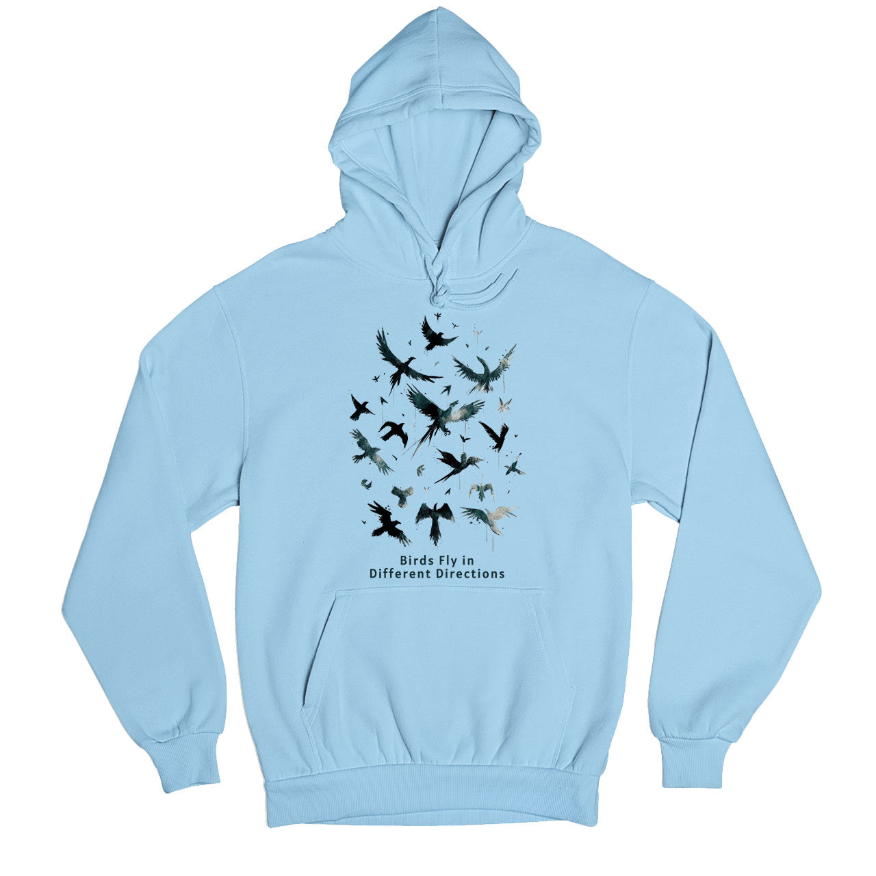 imagine dragons birds fly in different directions hoodie hooded sweatshirt winterwear music band buy online india the banyan tee tbt men women girls boys unisex baby blue