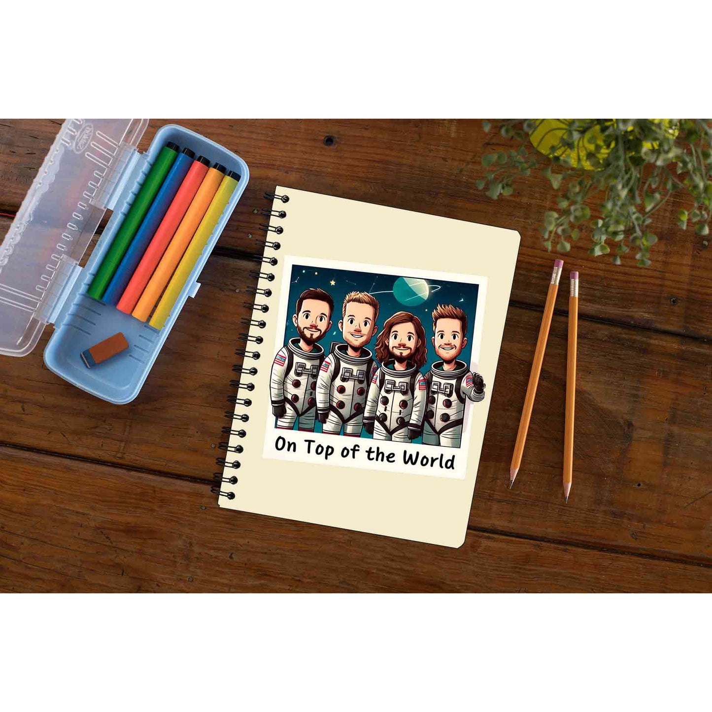 imagine dragons top of the world notebook notepad diary buy online india the banyan tee tbt unruled