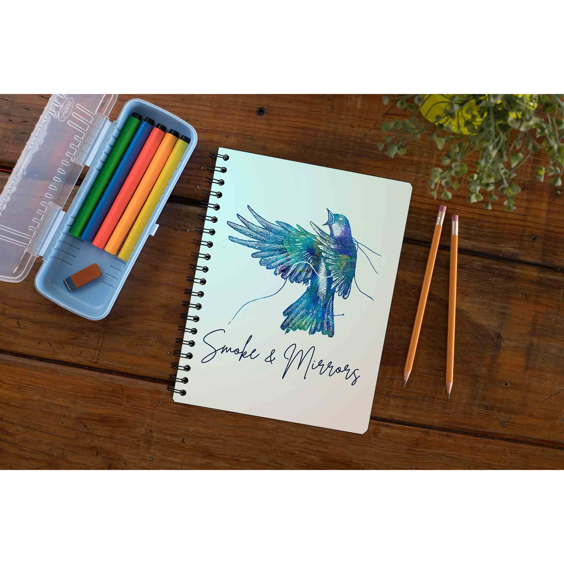 imagine dragons smoke & mirrors notebook notepad diary buy online india the banyan tee tbt unruled