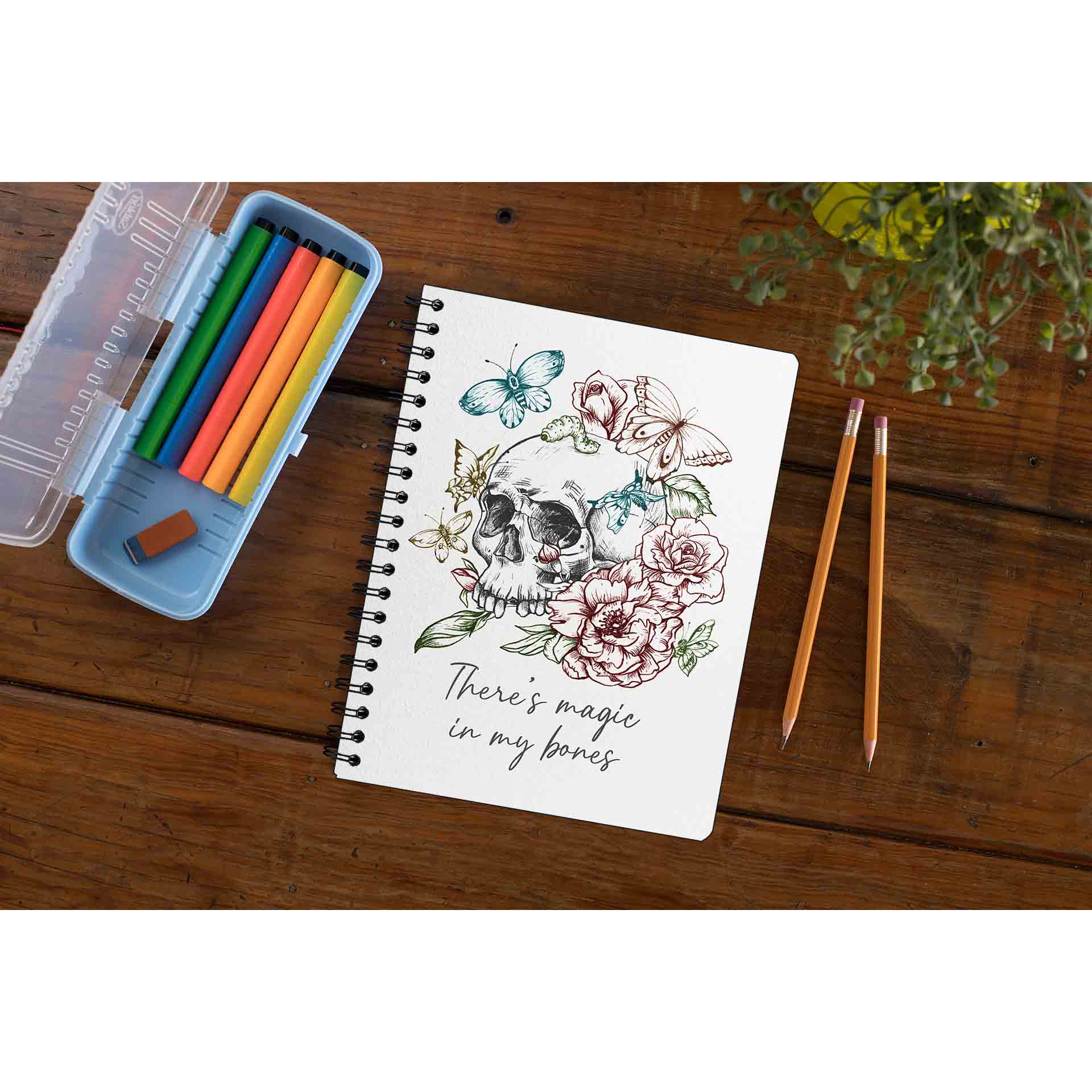 imagine dragons there's magic in my bones notebook notepad diary buy online india the banyan tee tbt unruled