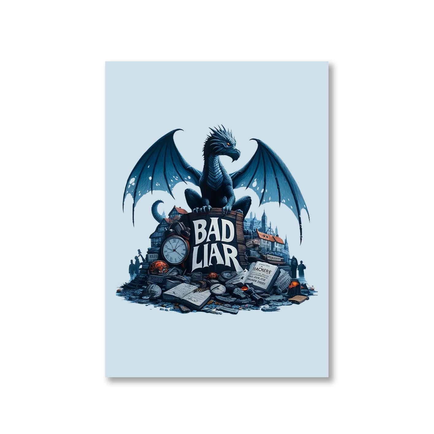 imagine dragons bad liar poster wall art buy online india the banyan tee tbt a4