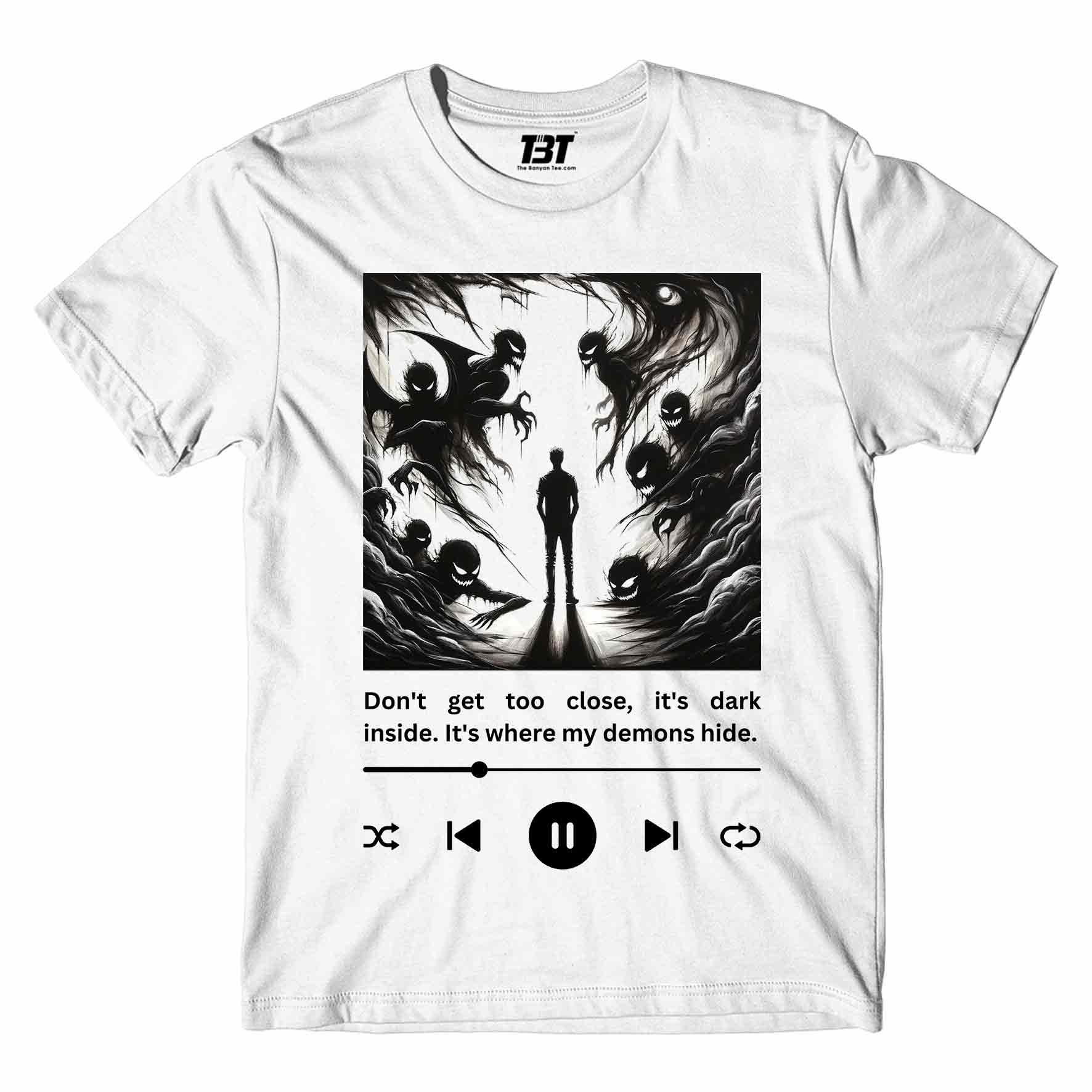 imagine dragons demons t-shirt music band buy online india the banyan tee tbt men women girls boys unisex black