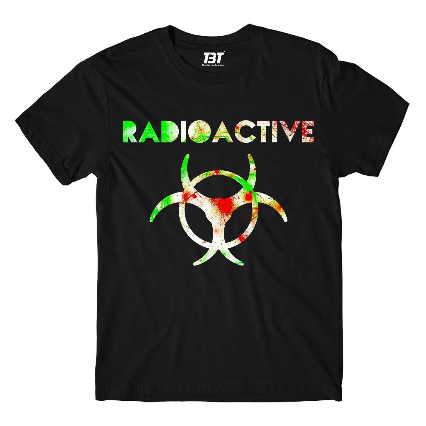 imagine dragons radioactive t-shirt music band buy online india the banyan tee tbt men women girls boys unisex black