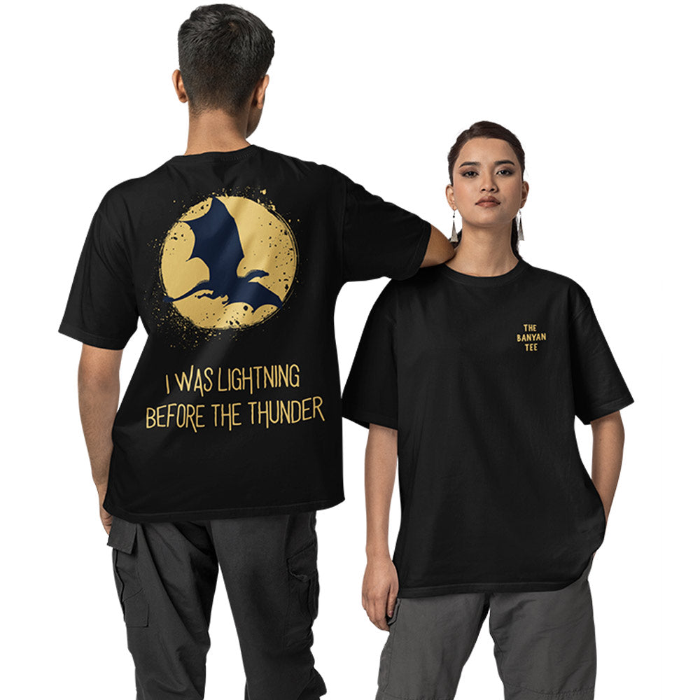 Imagine Dragons Oversized T shirt - I Was Lightning Before The Thunder