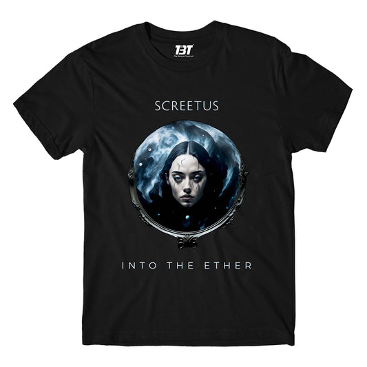 screetus into the ether t-shirt music band buy online india the banyan tee tbt men women girls boys unisex black 