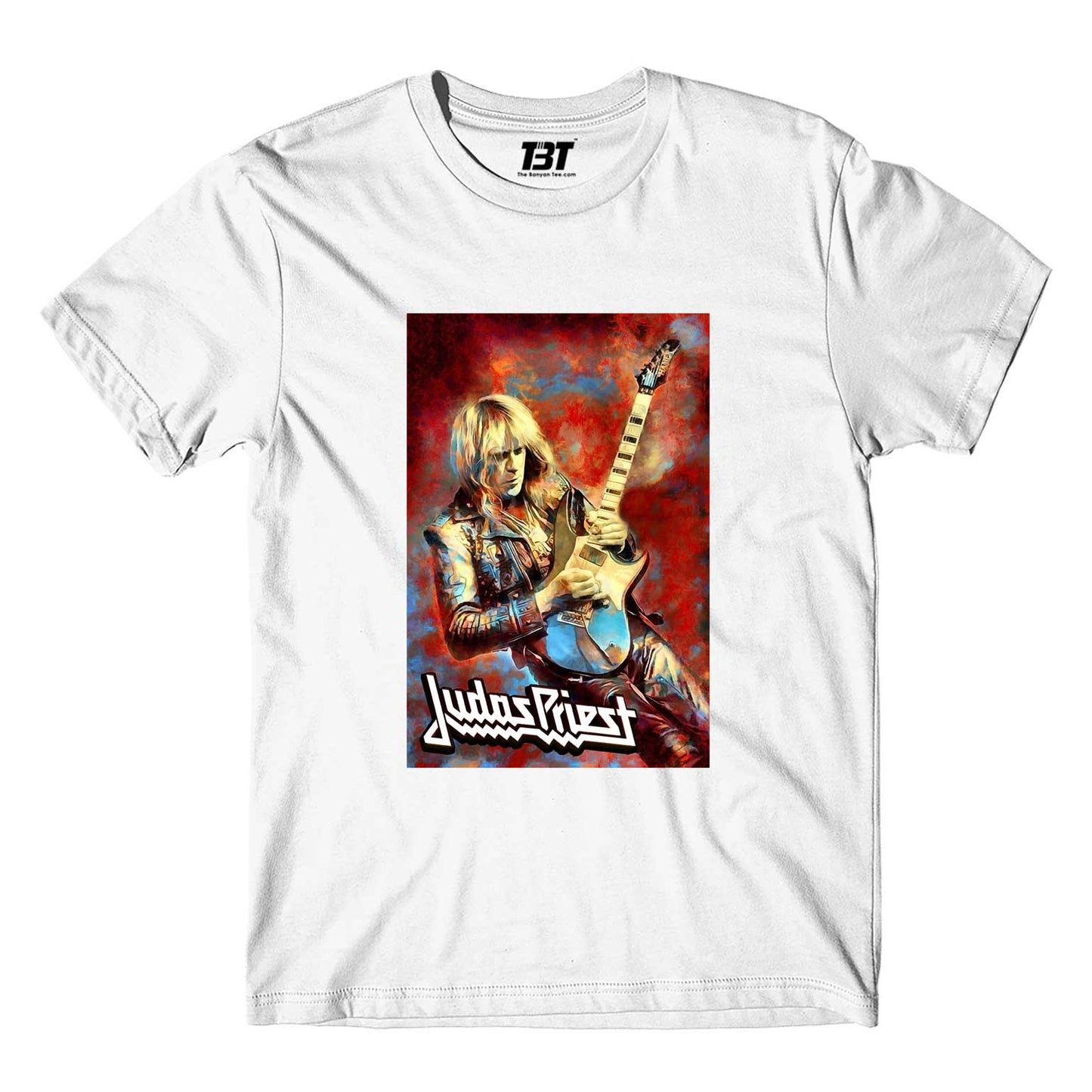 the banyan tee merch on sale Judas Priest T shirt - On Sale - XS (Chest size 36 IN)