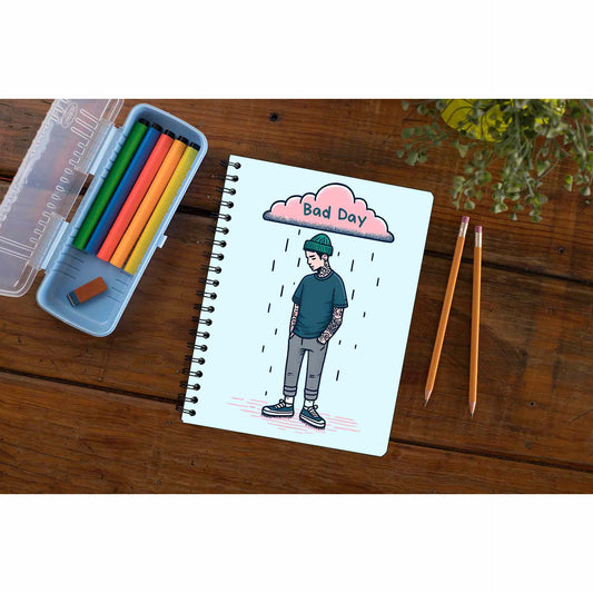 justin bieber bad day notebook notepad diary buy online india the banyan tee tbt unruled