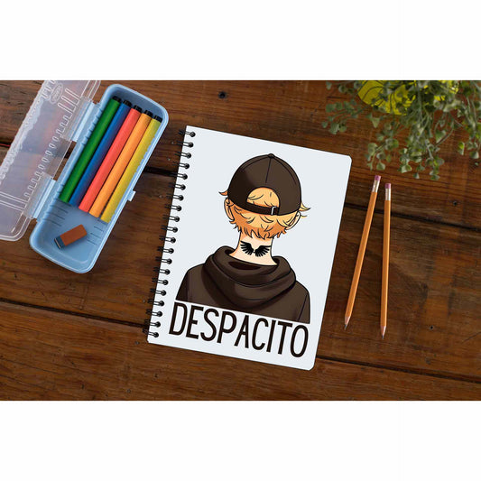 justin bieber despacito notebook notepad diary buy online india the banyan tee tbt unruled  Edit alt text