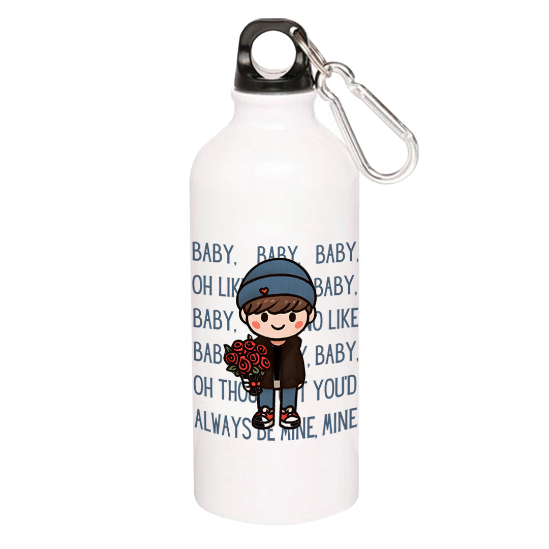 justin bieber baby sipper steel water bottle flask gym shaker music band buy online india the banyan tee tbt men women girls boys unisex