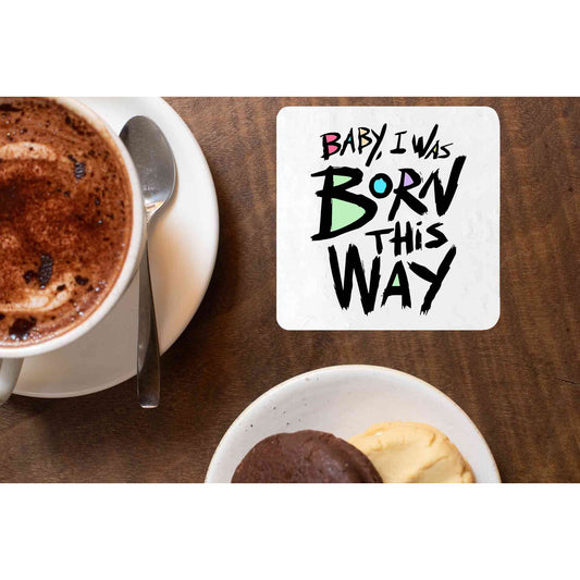 lady gaga born this way coasters wooden table cups indian music band buy online india the banyan tee tbt men women girls boys unisex