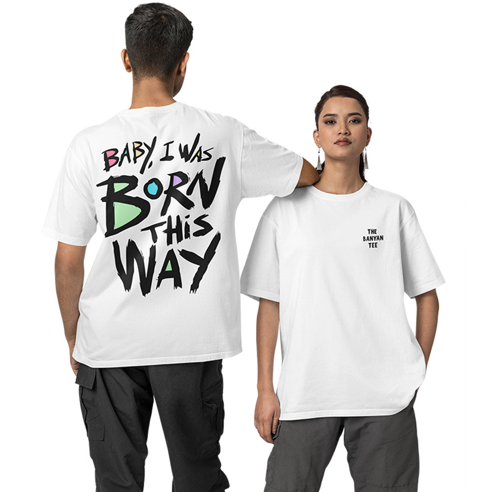 Lady Gaga Oversized T shirt - Born This Way