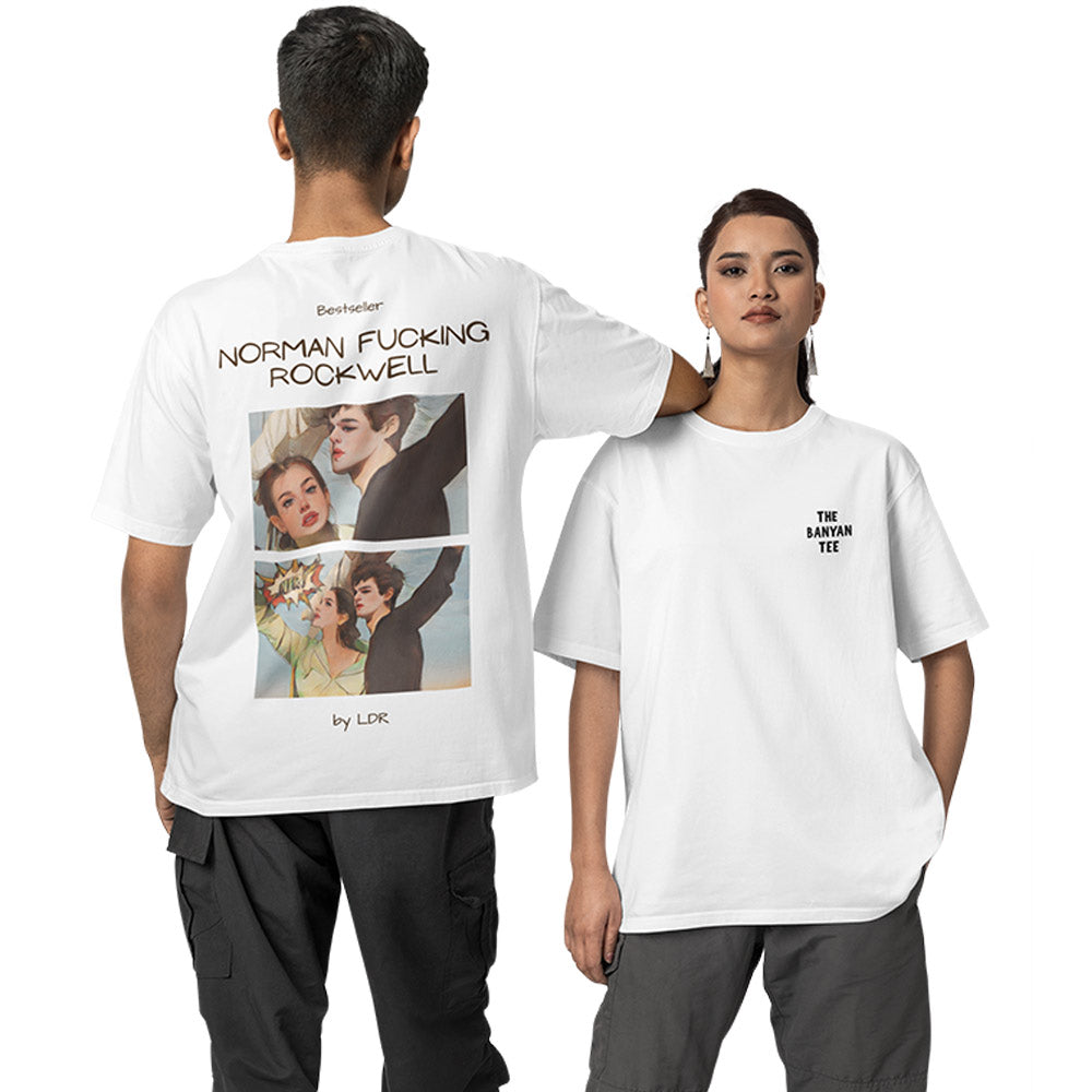 Lana Del Rey Oversized T shirt - Norman Fucking Rockwell