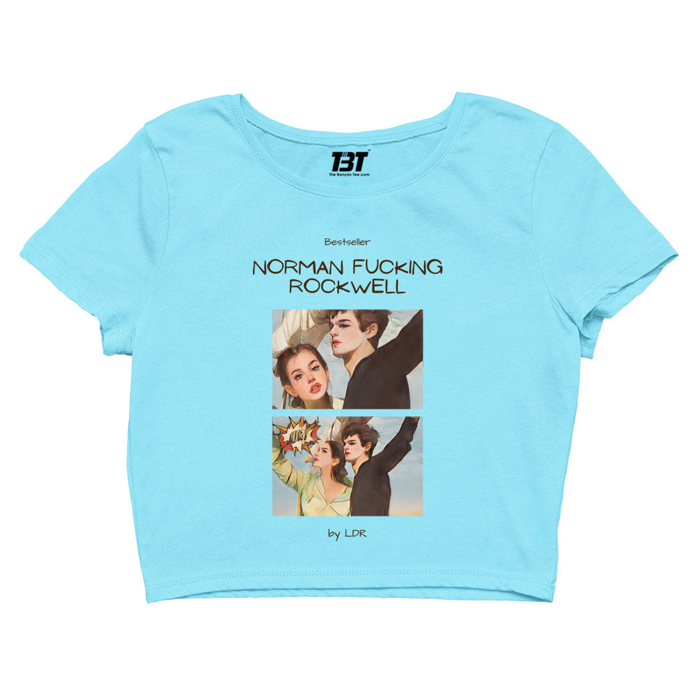 lana del rey norman fucking rockwell crop top music band buy online india the banyan tee tbt men women girls boys unisex xs