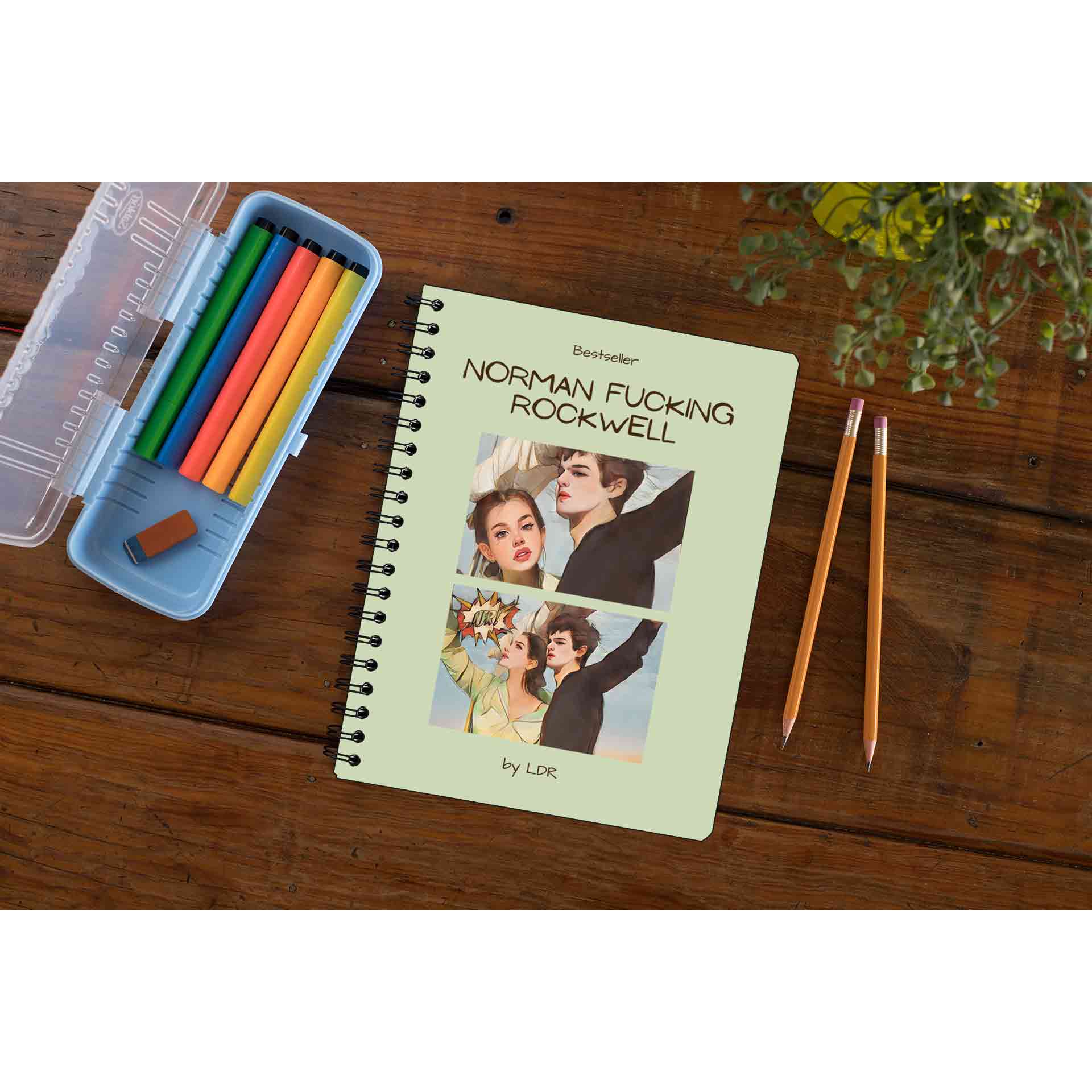 lana del rey norman fucking rockwell notebook notepad diary buy online india the banyan tee tbt unruled