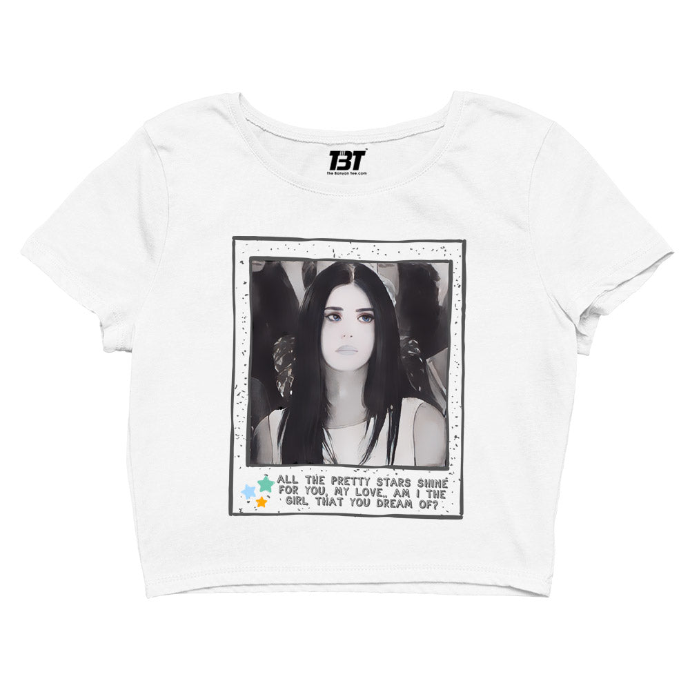 lana del rey pretty when you cry crop top music band buy online india the banyan tee tbt men women girls boys unisex xs