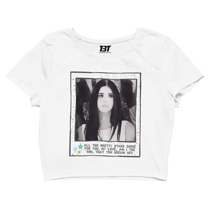 lana del rey pretty when you cry crop top music band buy online india the banyan tee tbt men women girls boys unisex xs