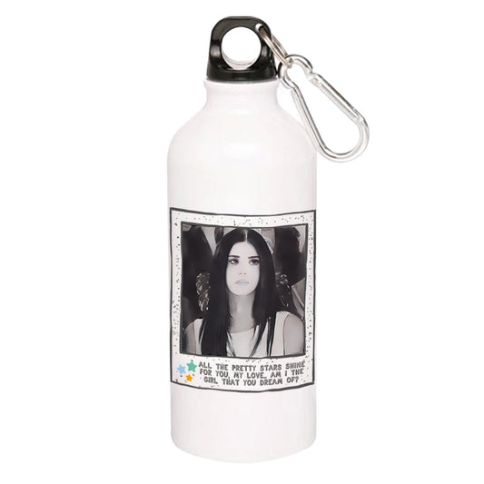 lana del rey pretty when you cry sipper steel water bottle flask gym shaker music band buy online india the banyan tee tbt men women girls boys unisex  