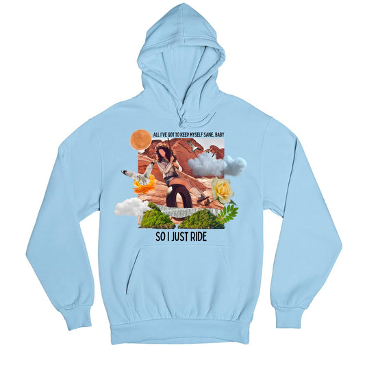 lana del rey ride hoodie hooded sweatshirt winterwear music band buy online india the banyan tee tbt men women girls boys unisex baby blue