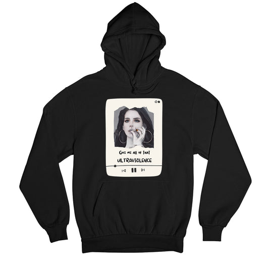 lana del rey ultraviolence hoodie hooded sweatshirt winterwear music band buy online india the banyan tee tbt men women girls boys unisex black