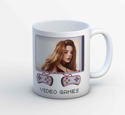 lana del rey video games mug coffee ceramic music band buy online india the banyan tee tbt men women girls boys unisex  