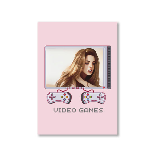 lana del rey video games poster wall art buy online india the banyan tee tbt a4 