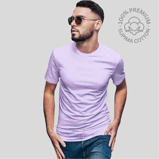 Supima Lavender T shirt
